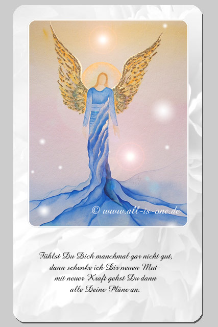 Engelkarte ziehen